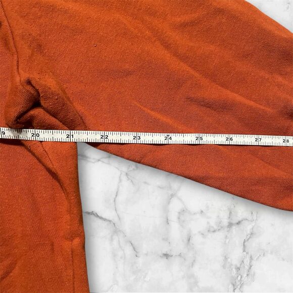 Wrangler Retro Hoodie Rust Orange Women Size Large - Picture 3 of 5
